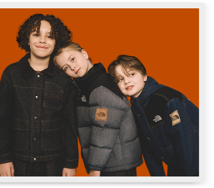 노스페이스 키즈가 제안하는 가을 스타일링​
