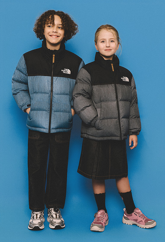 노스페이스 키즈가 제안하는 가을 스타일링​