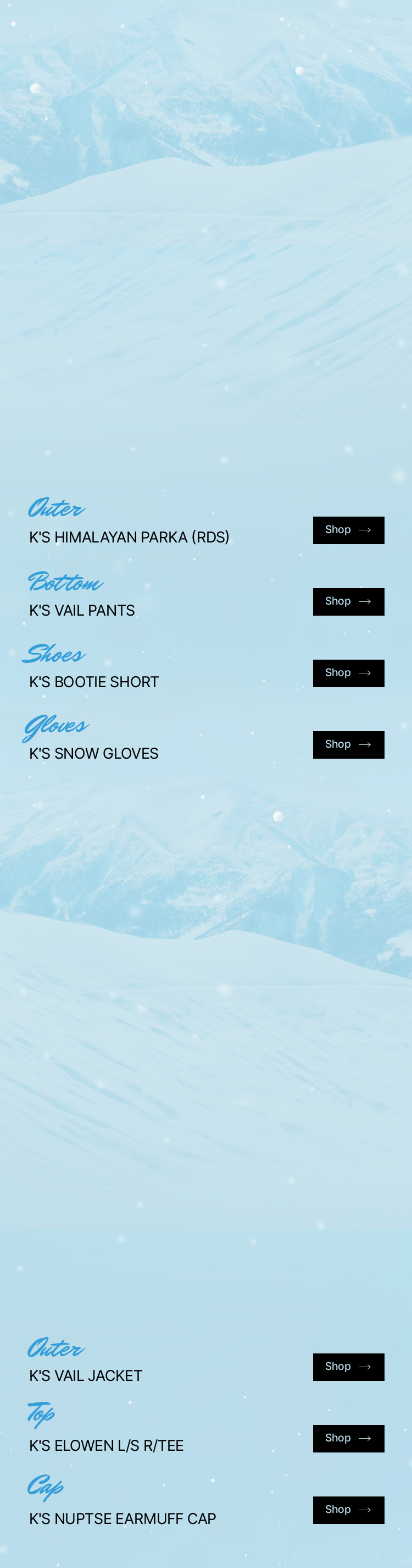 KIDS WINTER COLLECTION