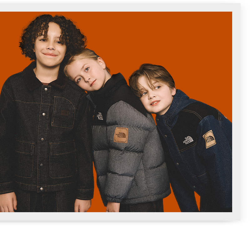 노스페이스 키즈가 제안하는 가을 스타일링​