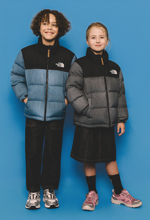 노스페이스 키즈가 제안하는 가을 스타일링​