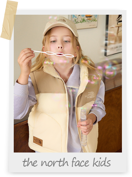 노스페이스 키즈가 제안하는 가을 스타일링​