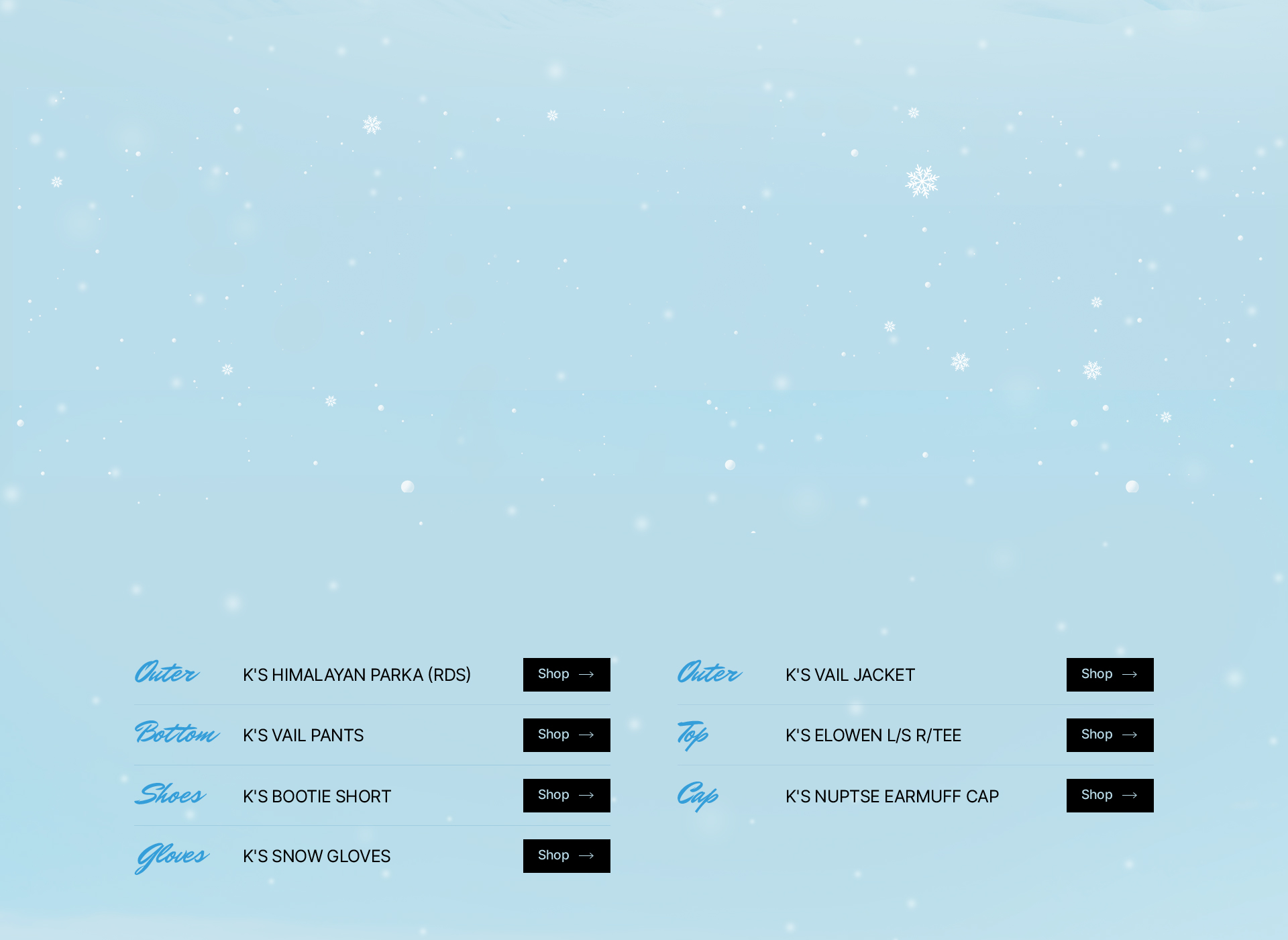 KIDS WINTER COLLECTION